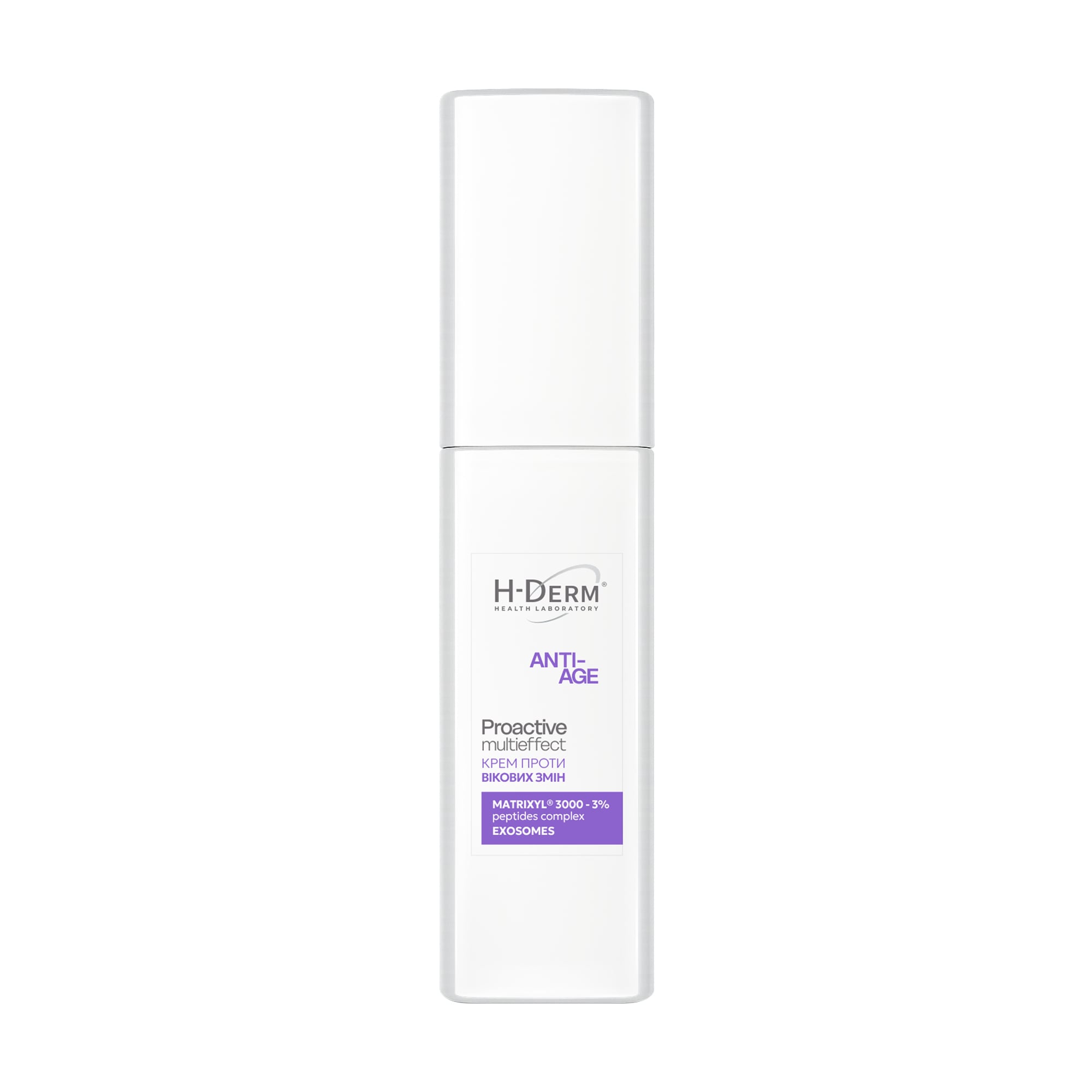 Антивіковий крем для обличчя Health Derm Laboratory Anti-Age Proactive Multieffect проти зморщок, 50 мл